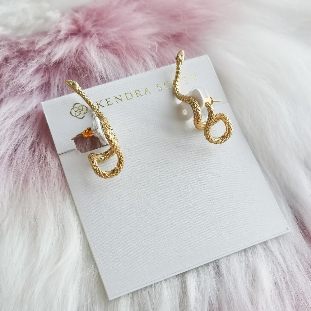 Kendra Scott PHOENIX Vintage Gold Earrings